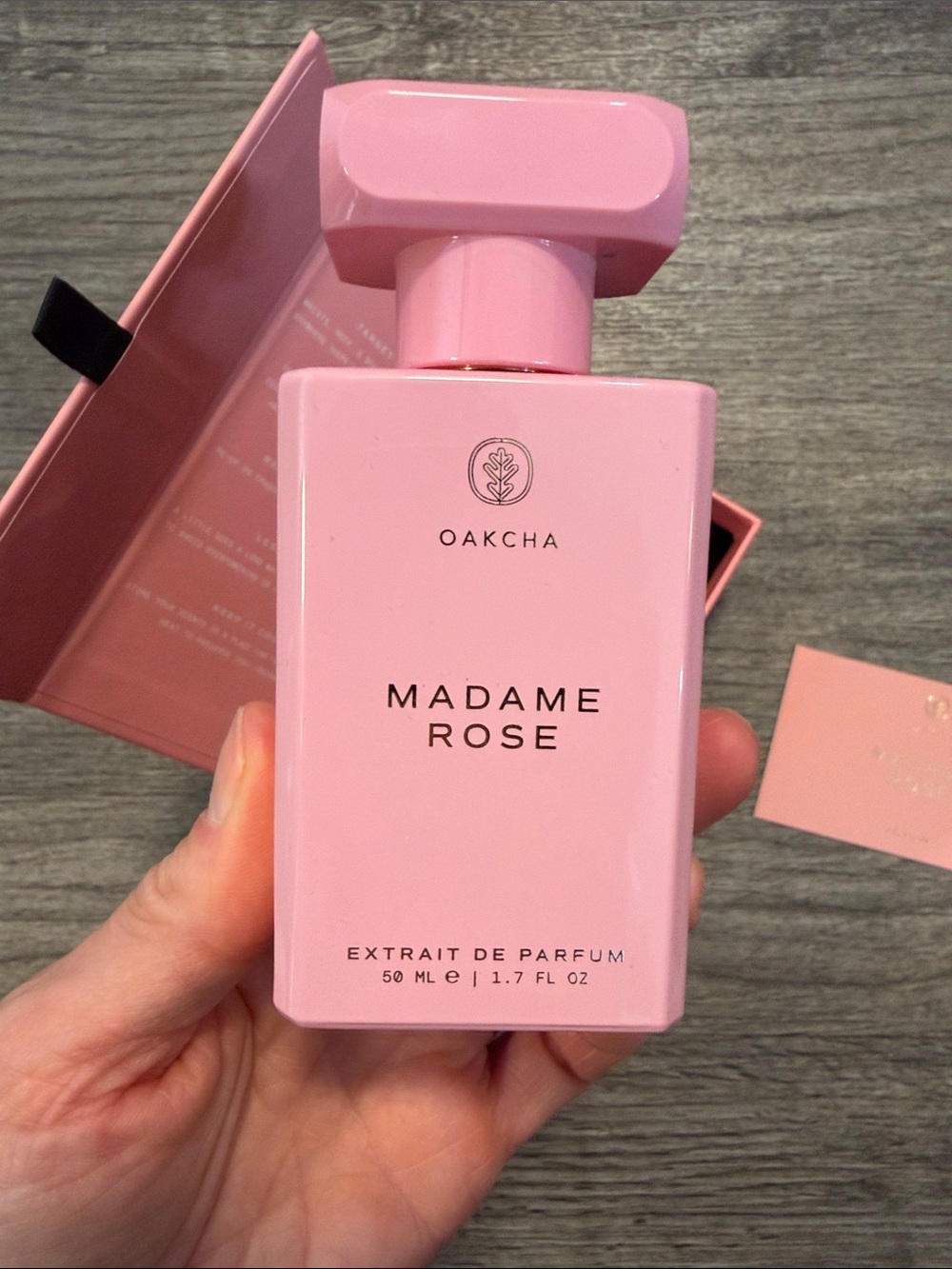 Oakcha Madame Rose Extrait de Parfum 50ml 1.7 oz Delina Inspired w/ Box